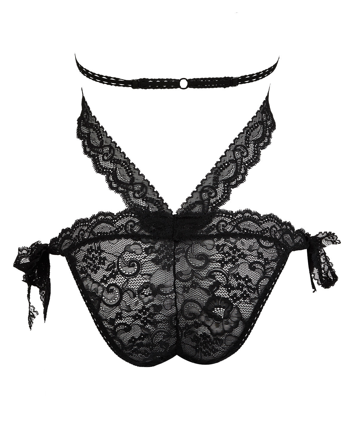 aubade-bo-te-d-sir-ensemble-trikini-noir image 2