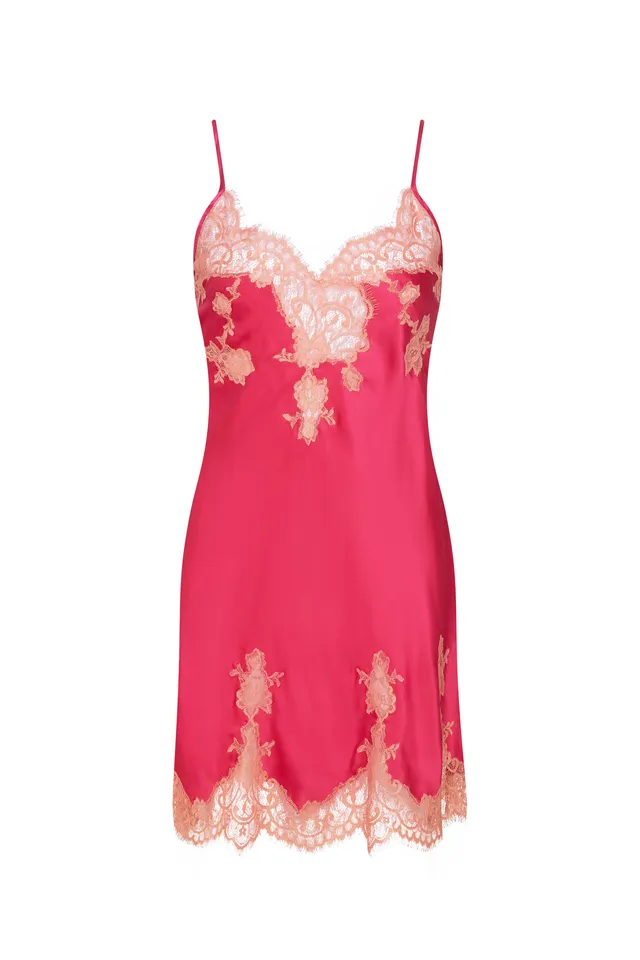 cadolle-nuisette-soie-rose-dentelle-corail image 1