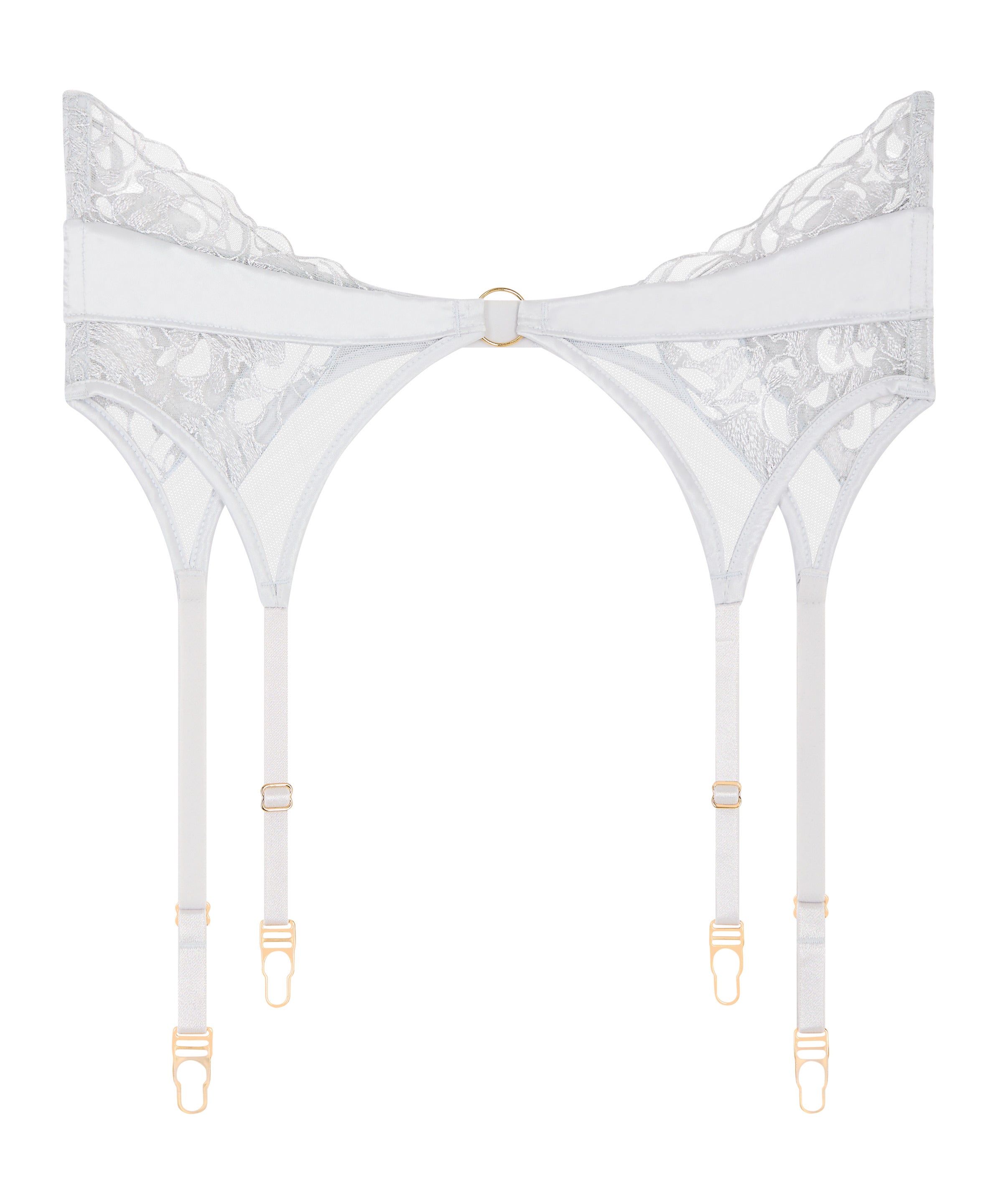 aubade-satin-memories-serre-taille-artic-blue image 1