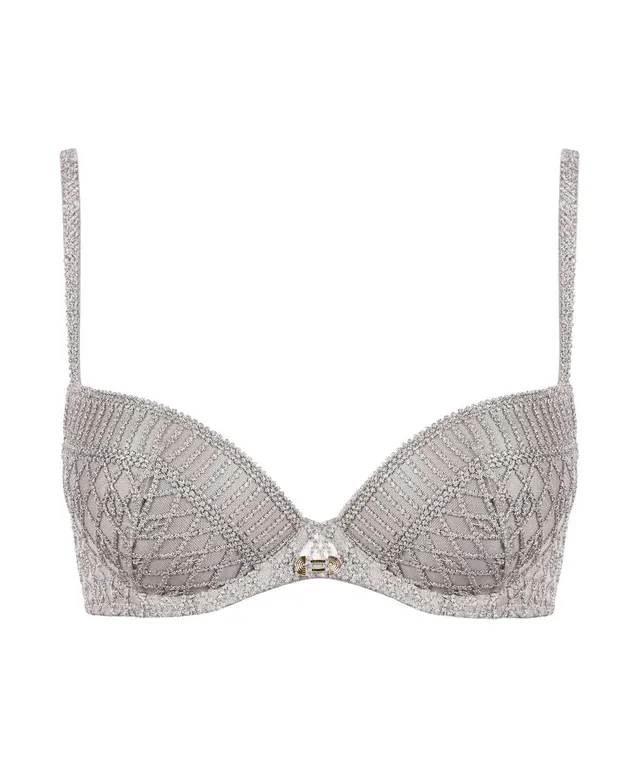 aubade-stardust-dream-moulded-push-up-bra-cosmos-silver image 1