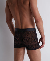 aubade-homme-boxer-black-python image 4
