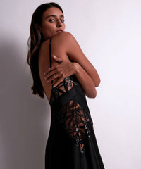 aubade-luxury-edition-x-elie-saab-nuisette-longue-night-out-broderie-fran-aise-s image 4