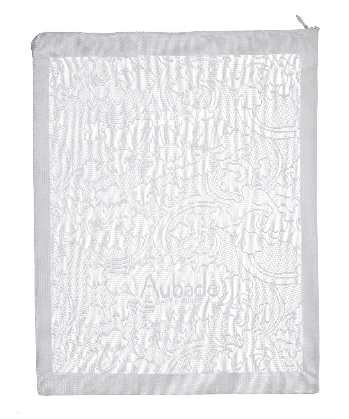 aubade-pochon-de-lavage-filet-dentelle-blanc-27-x-35-cm image 3