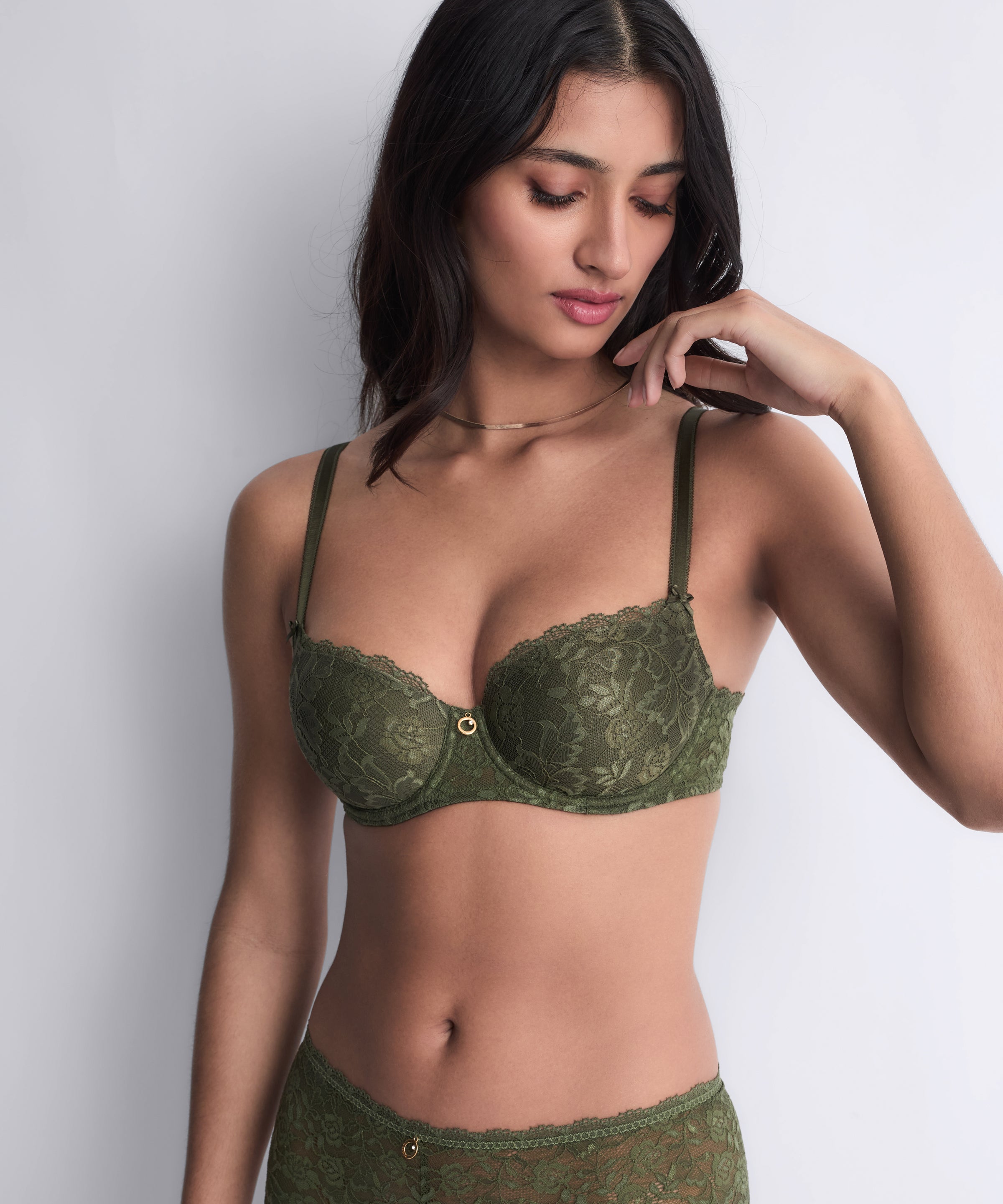 aubade-rosessence-soutien-gorge-corbeille-moss image 2
