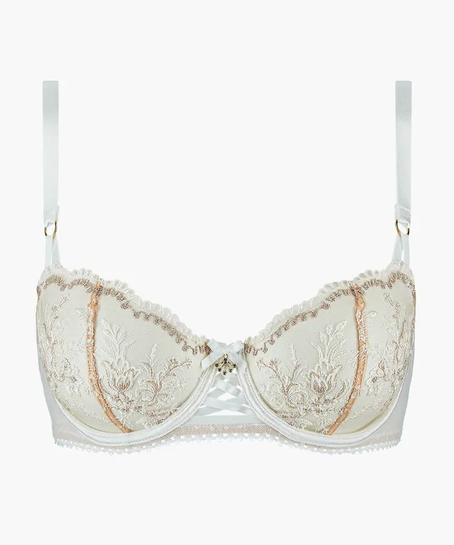 aubade-tr-sor-infini-soutien-gorge-corbeille-white-wind image 1