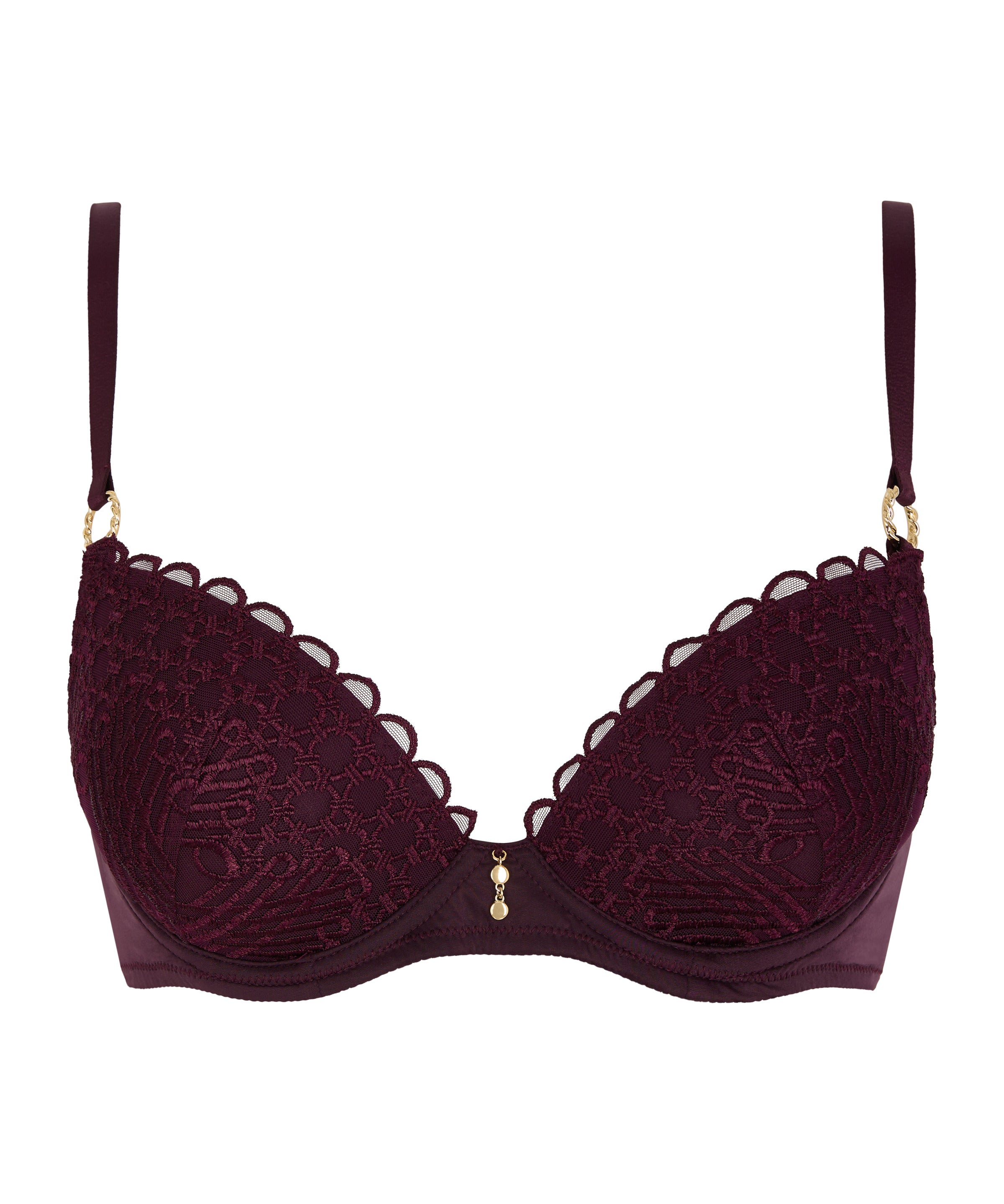 aubade-loge-du-d-sir-soutien-gorge-push-up-coques-deep-berry image 7