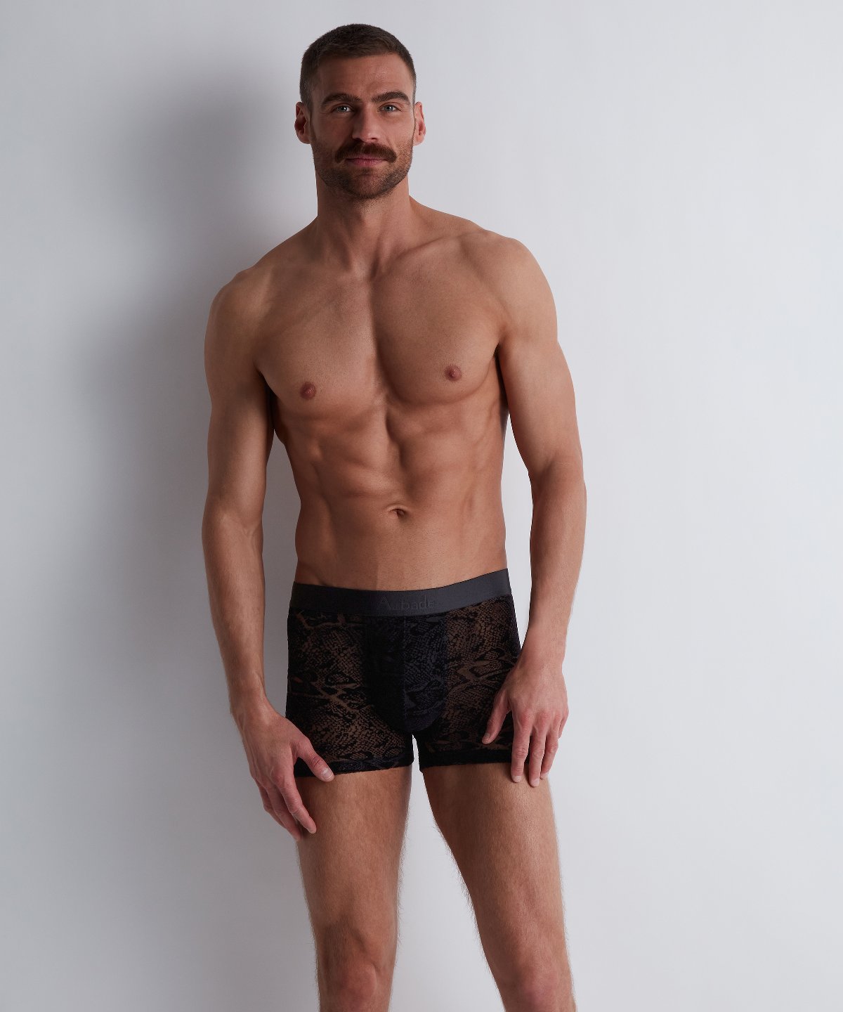 aubade-homme-boxer-black-python-2 image 5