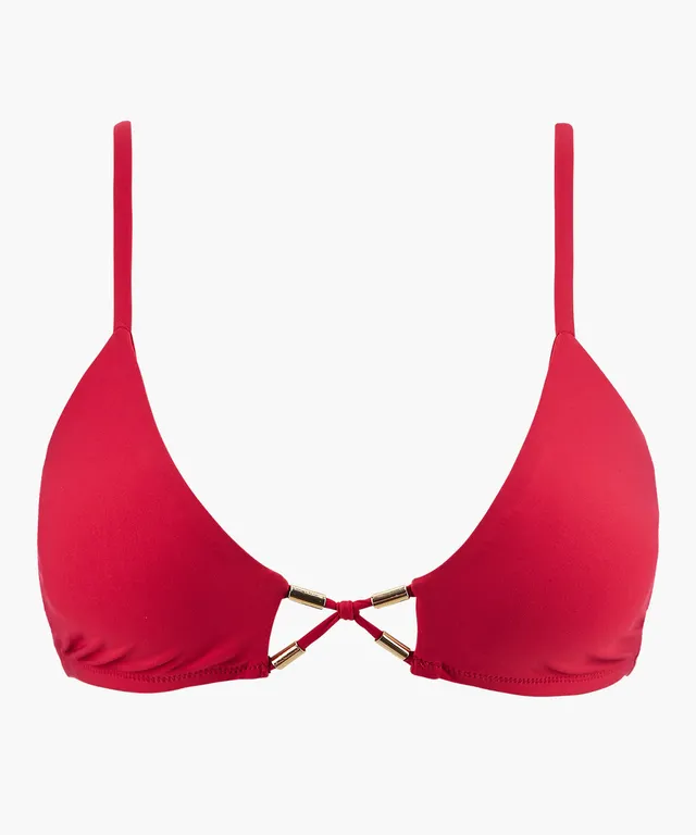 aubade-beach-escape-haut-de-bikini-triangle-hibiscus image 1