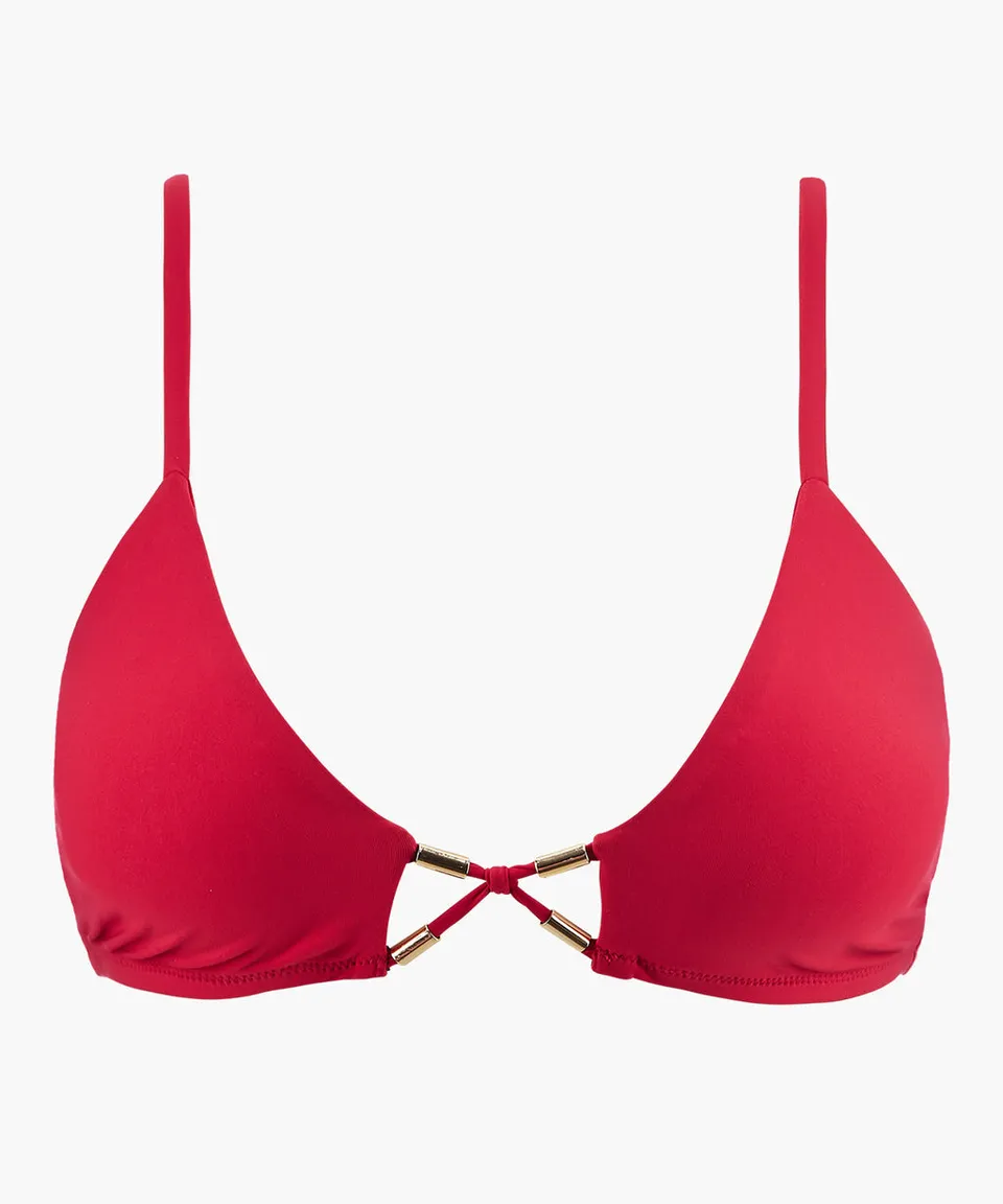aubade-beach-escape-haut-de-bikini-triangle-hibiscus image 1