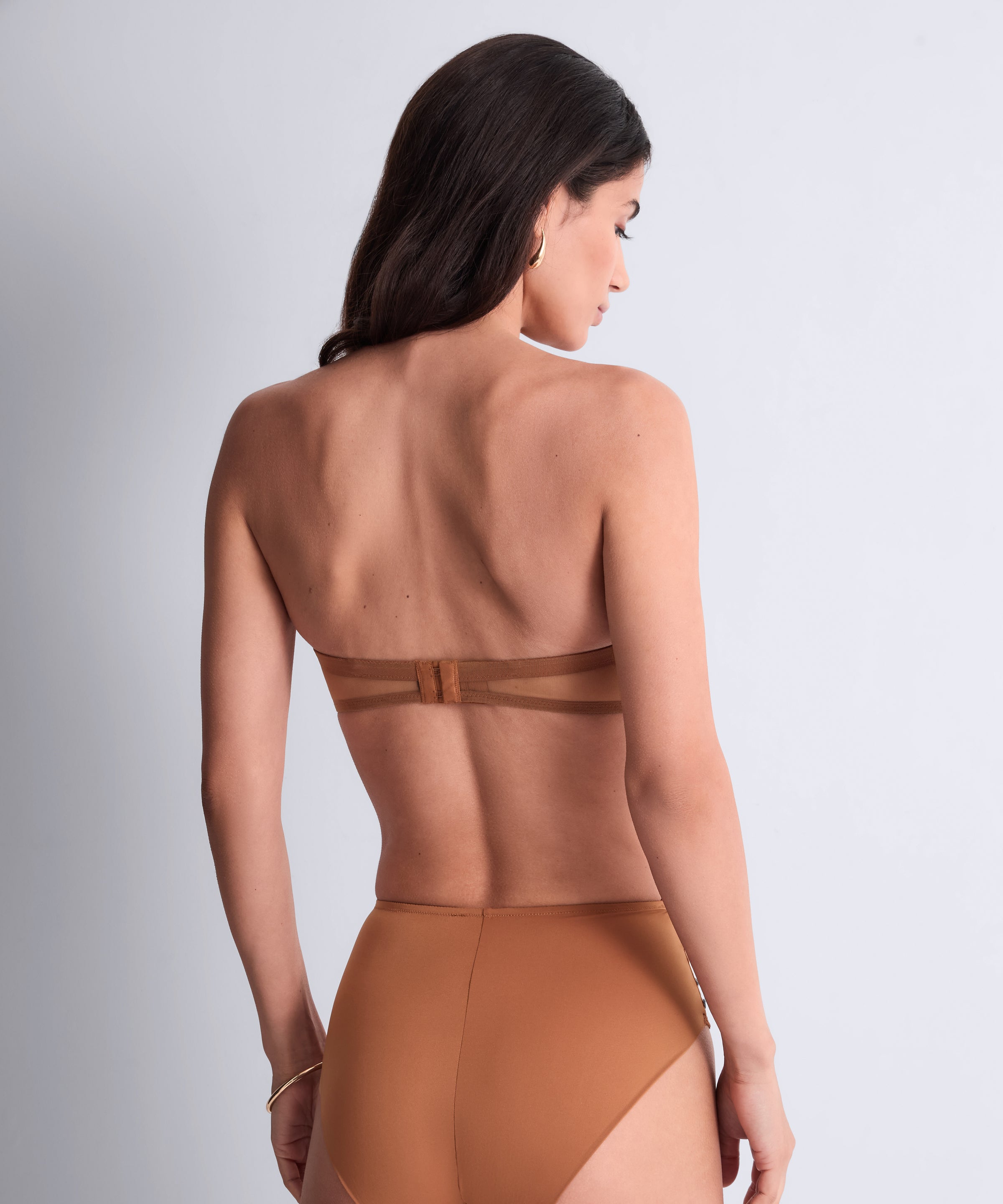 aubade-sheer-emotion-culotte-taille-haute-honey-2 image 4