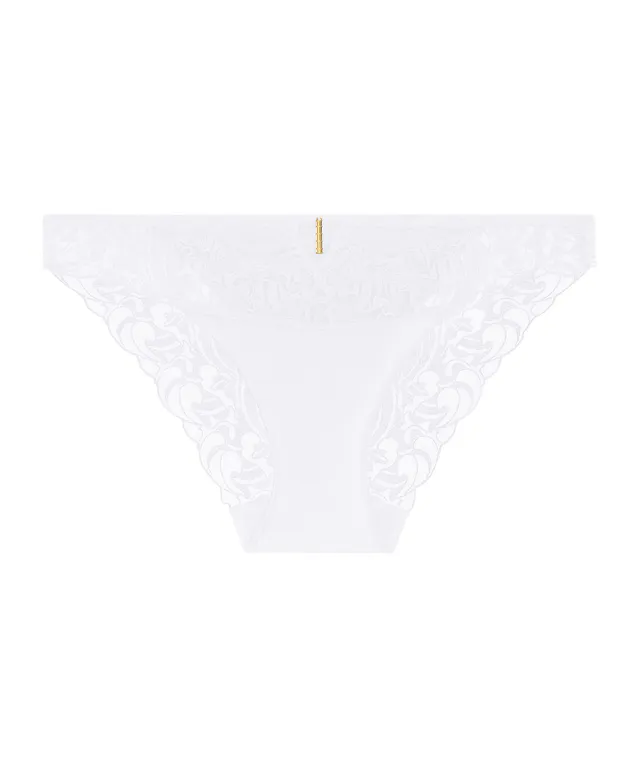 aubade-satin-memories-culotte-italienne-artic-blue image 1