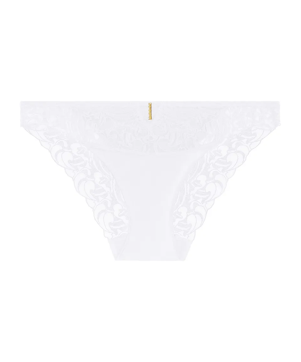 aubade-satin-memories-culotte-italienne-artic-blue image 1