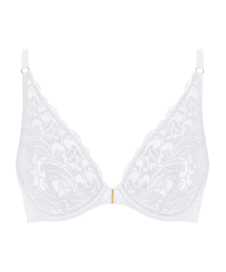 aubade-satin-memories-soutien-gorge-triangle-armatur-artic-blue image 1