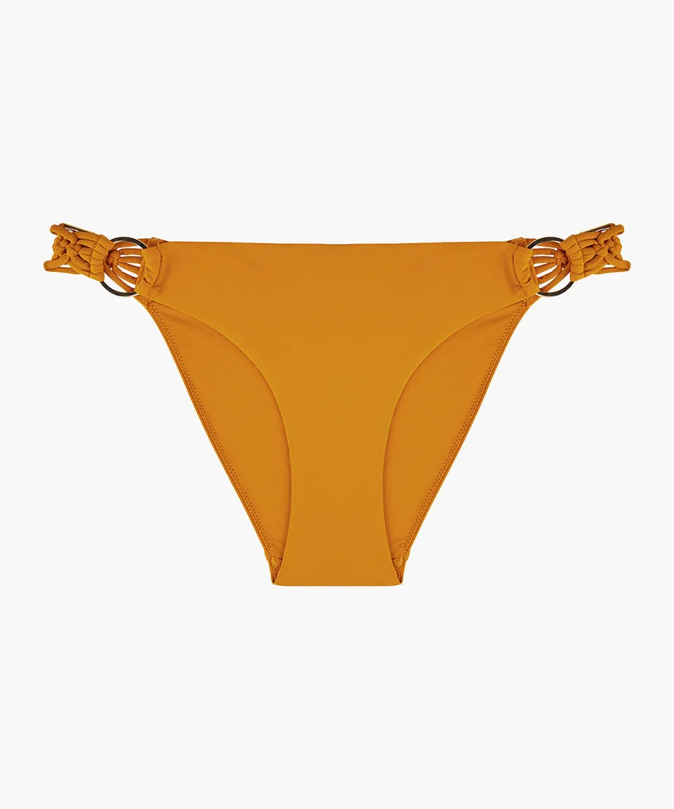 aubade-gipsy-muse-slip-taille-basse-saffron image 1