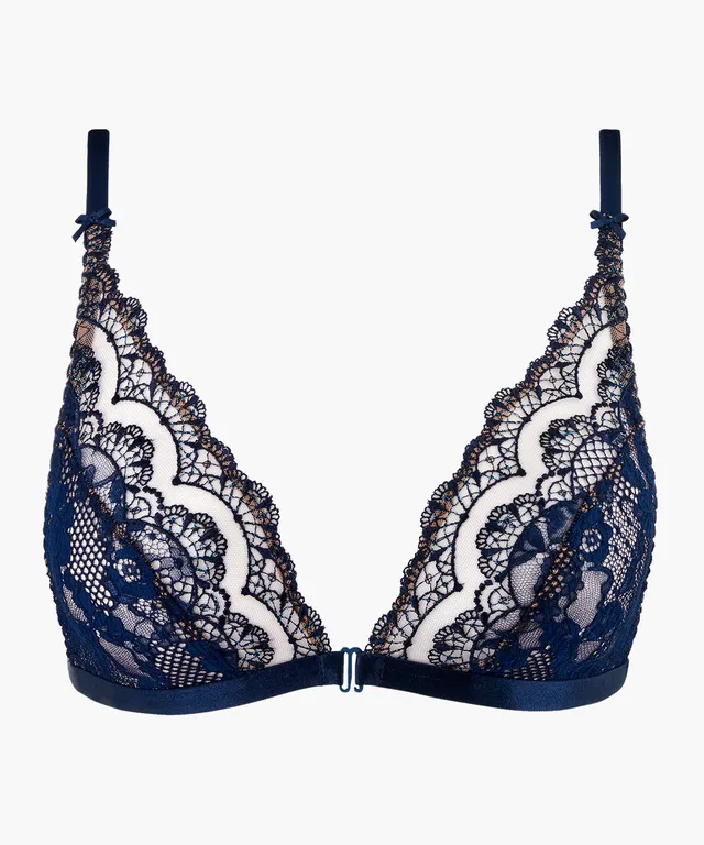 aubade-soleil-nocturne-soutien-gorge-triangle-bleu-cr-puscule-2 image 1