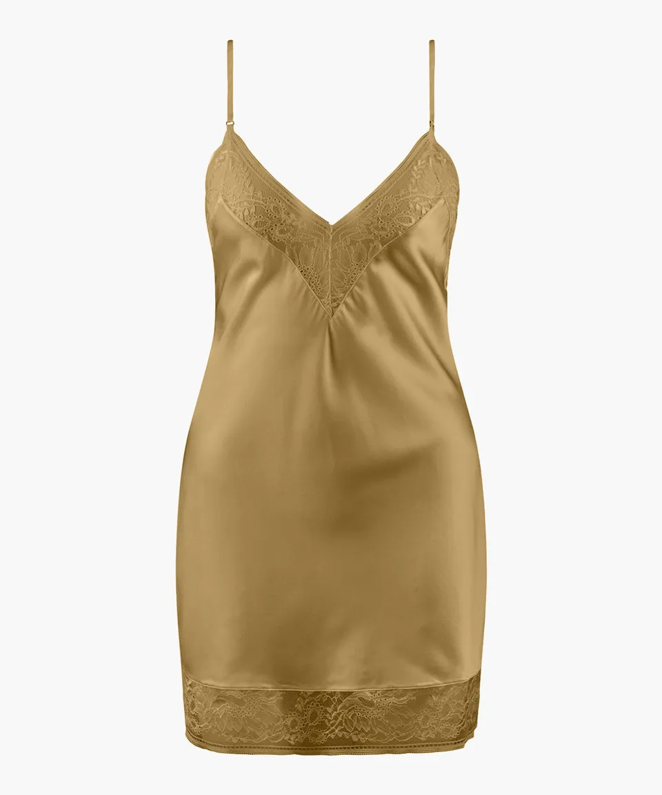 aubade-midnight-whisper-nachthemd-sublime-bronze image 1