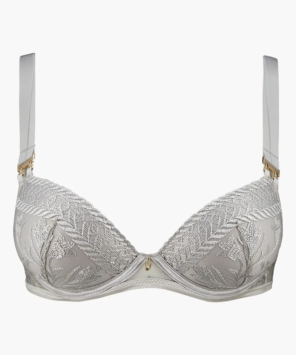 aubade-magnetic-spell-soutien-gorge-push-up-moul-platinum image 1