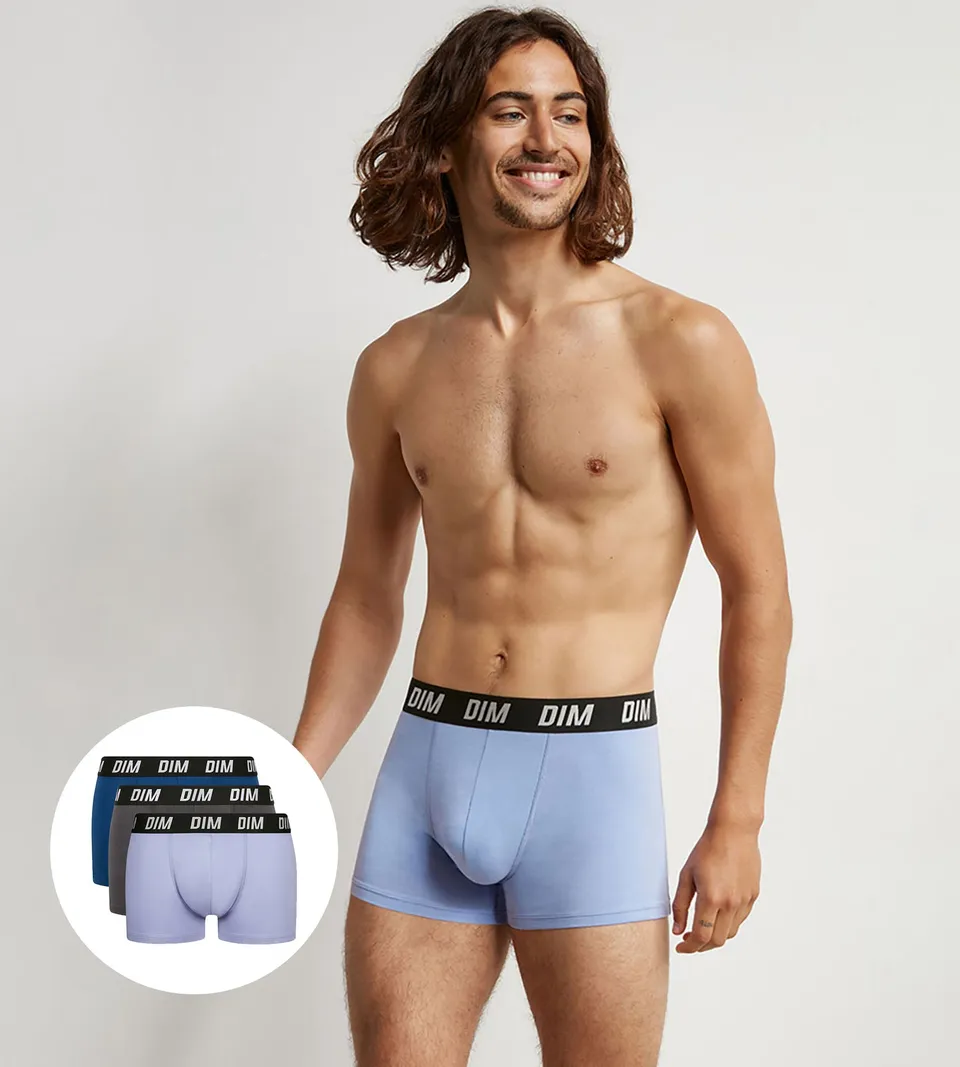 dim-lot-de-3-boxers-homme-regul-activ-bleu-parme-thermor-gulant image 1