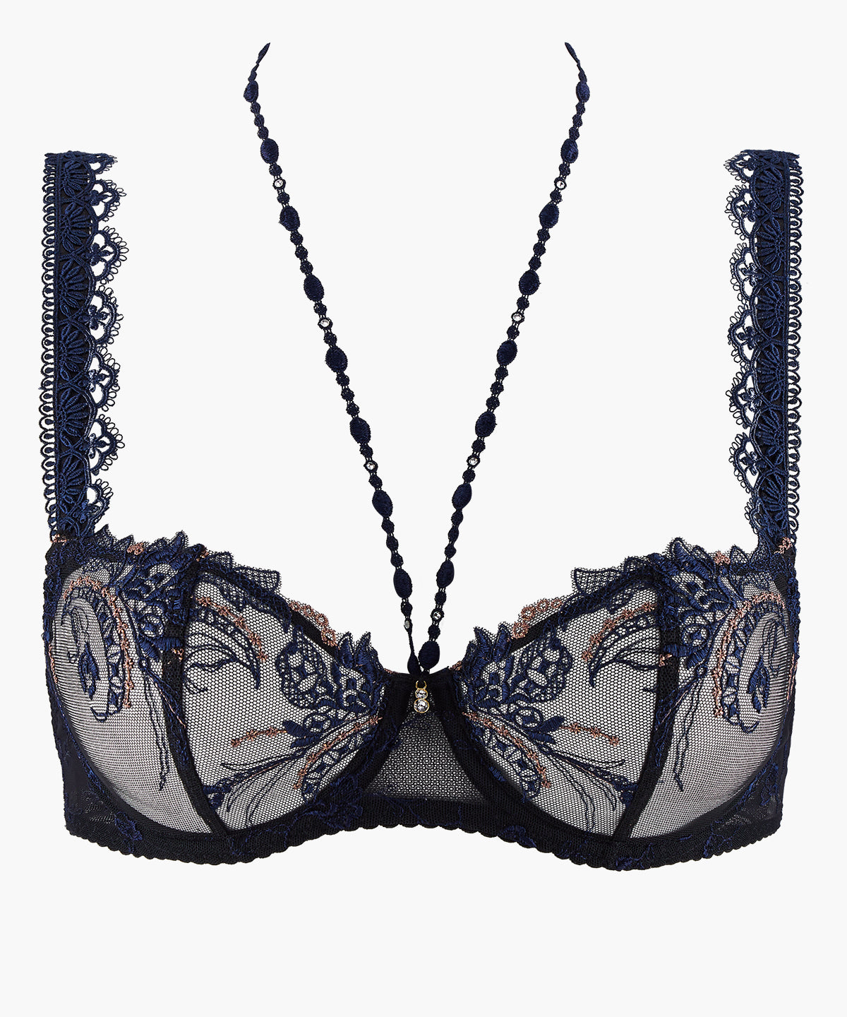 aubade-amour-pr-cieux-soutien-gorge-corbeille-avec-armatures-cosmic-blue image 1