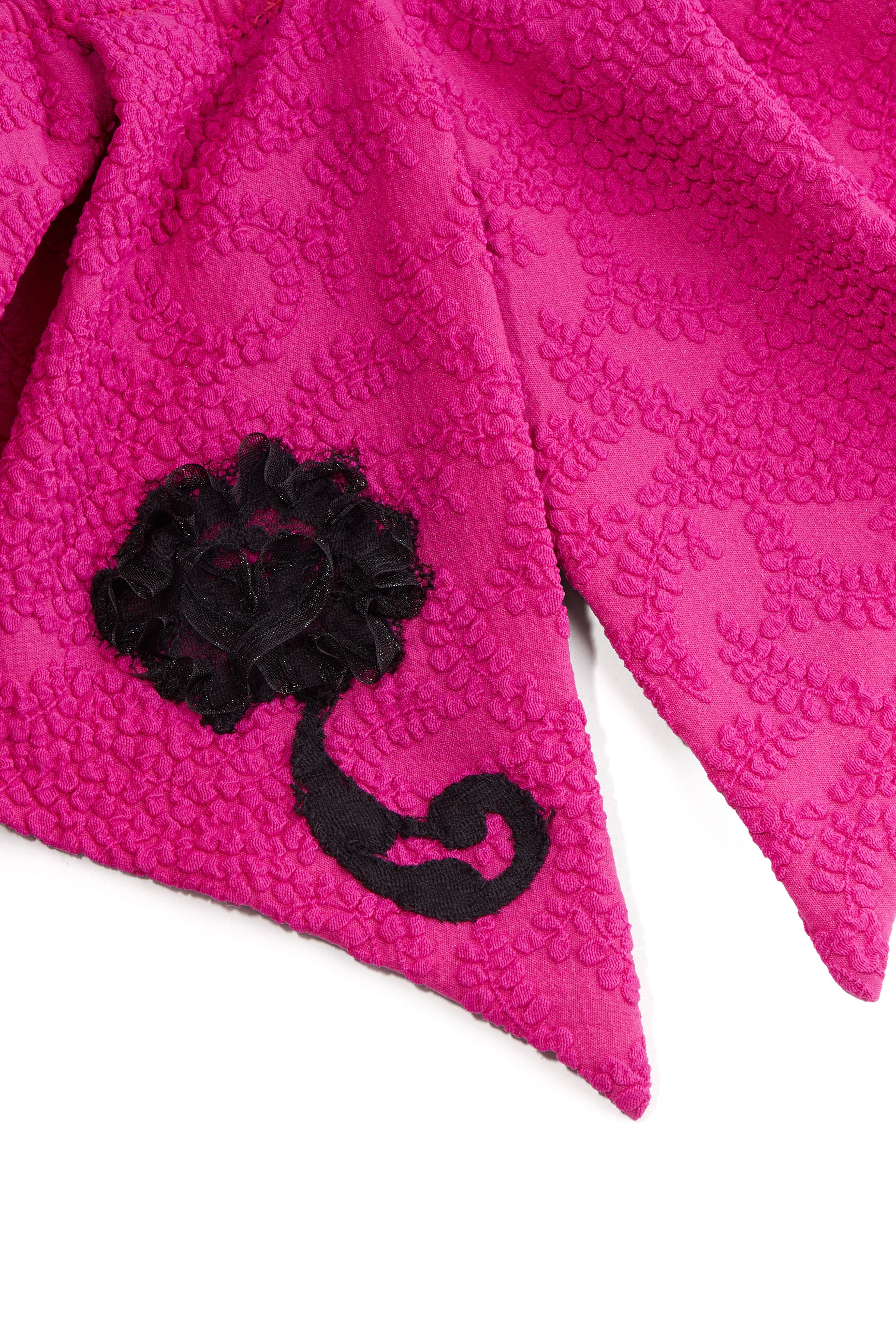 cadolle-corset-danae-framboise-dentelle image 3