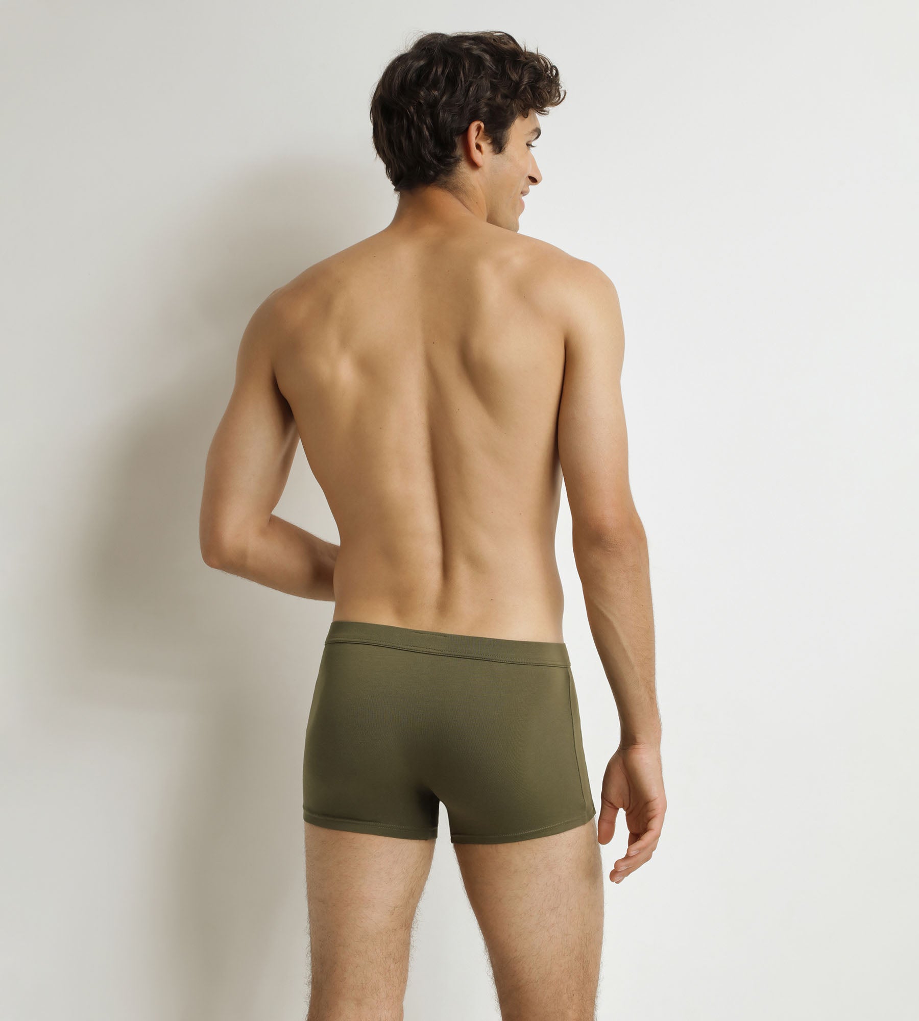 dim-classic-boxer-homme-coton-modal-vert-camouflage image 2