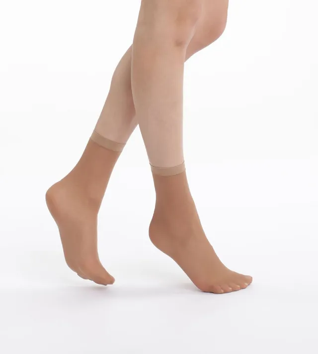 dim-ecodim-lot-de-4-socquettes-daim-semi-opaques-30d-femme image 1