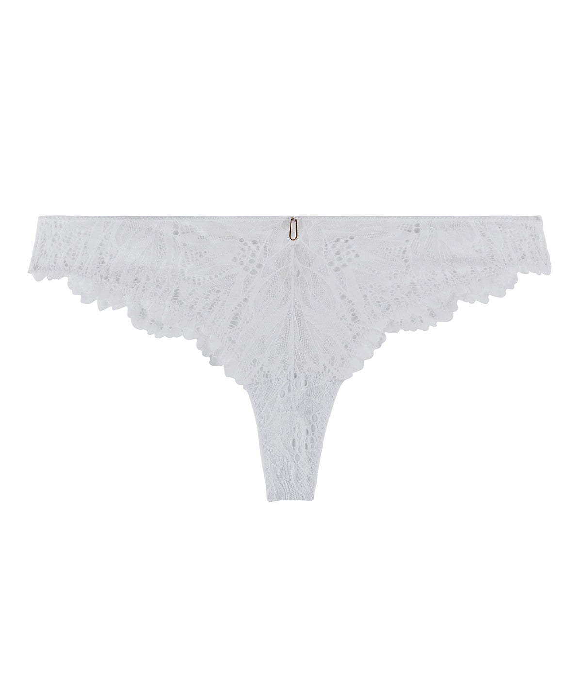 aubade-flowermania-tanga-blanc-en-dentelle-florale image 1