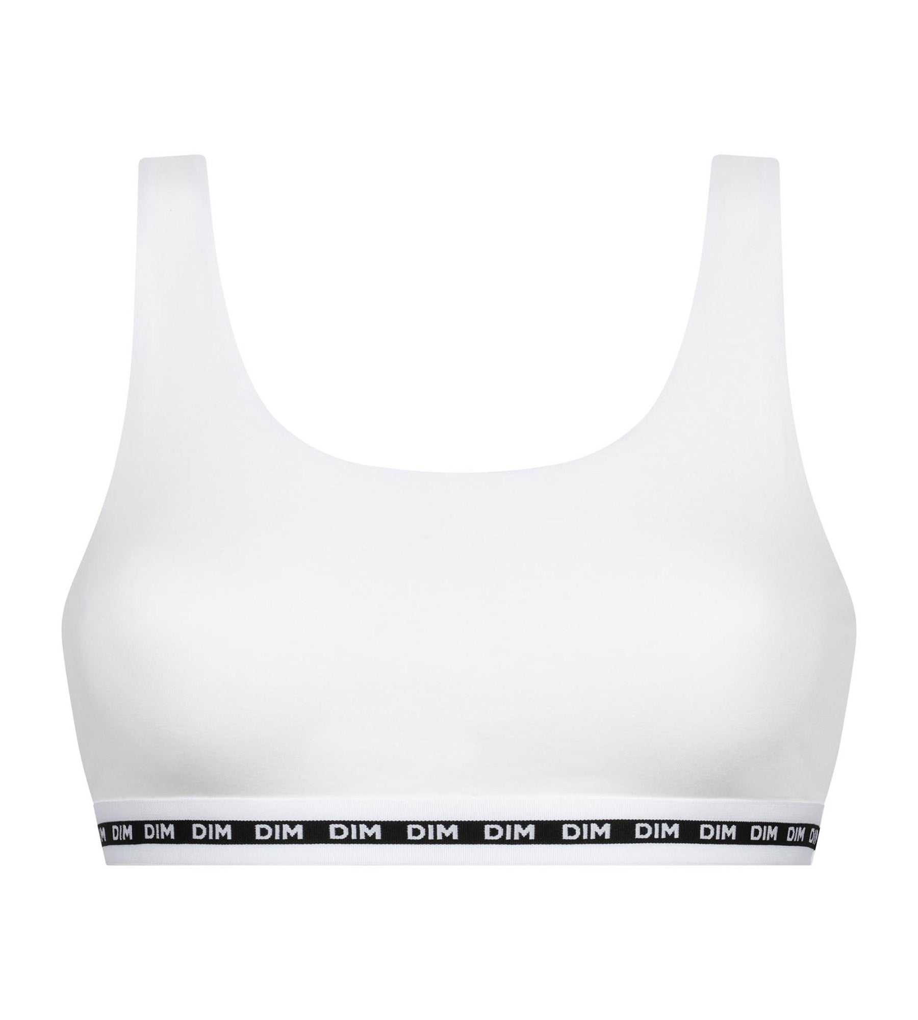 dim-icons-brassi-re-femme-blanche-coton-modal-sans-armature image 6