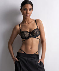aubade-l-indomptable-soutien-gorge-demi-buste-afterdark image 2