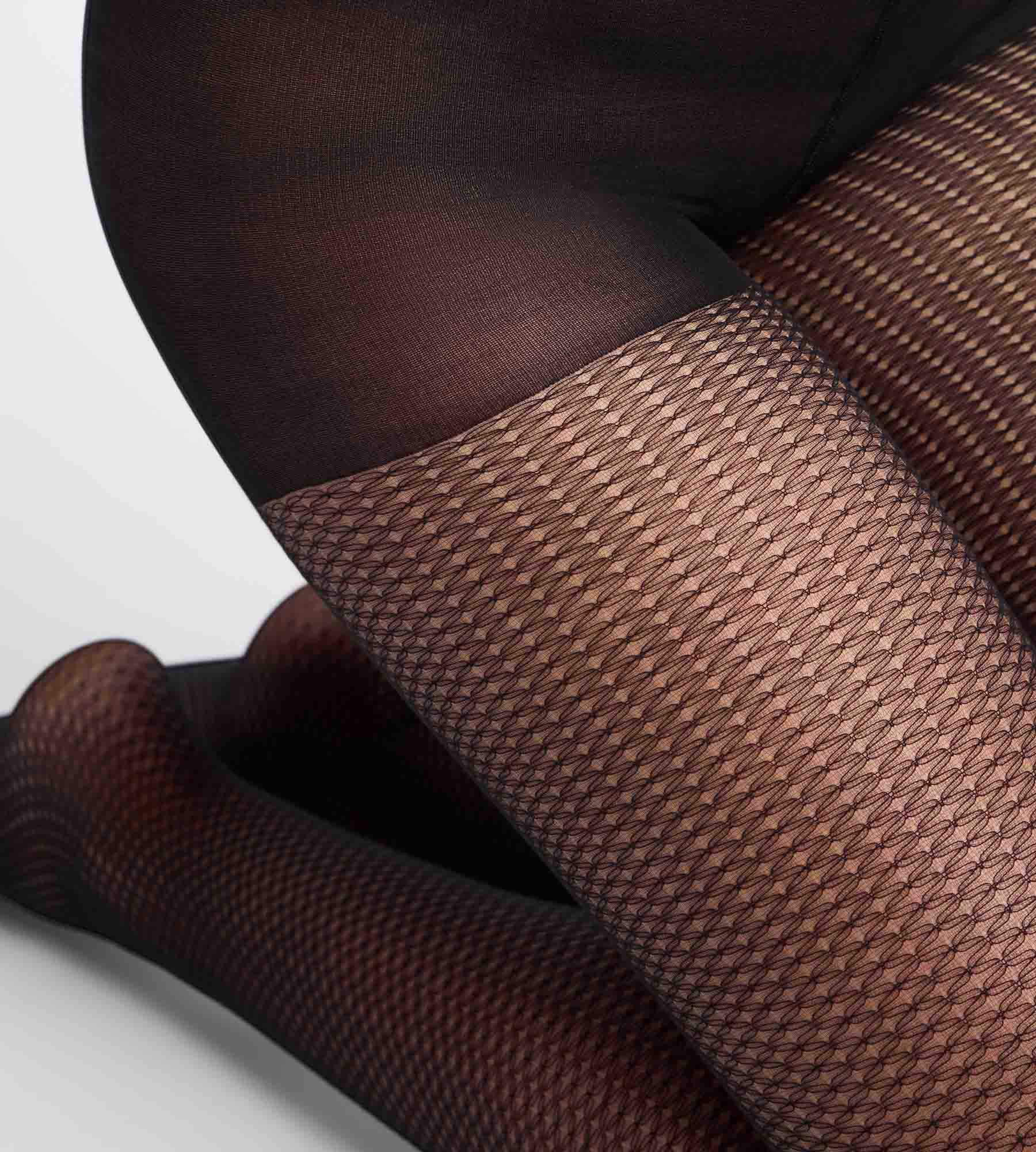 dim-style-collant-fantaisie-diamant-noir-femme image 2