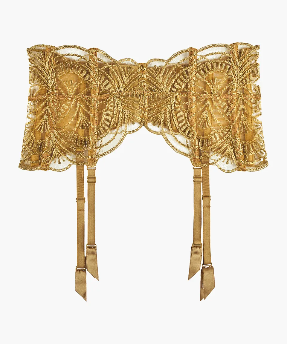 aubade-vibes-serre-taille-sublime-bronze-avec-porte-jarretelles-int-gr image 1