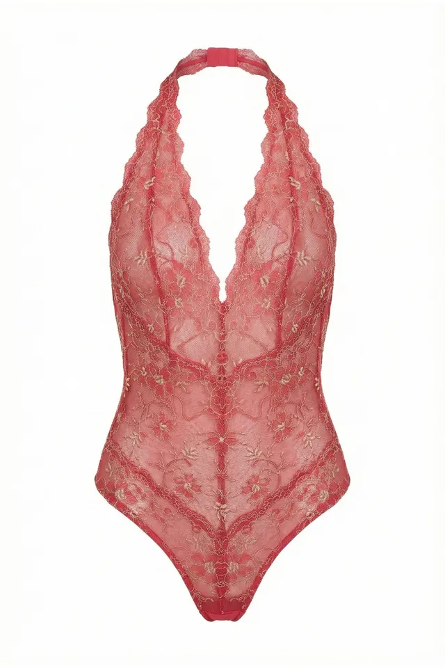 cadolle-body-elia-dentelle-framboise image 1
