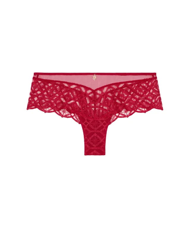 aubade-sense-of-illusion-shorty-red-berry-2 image 1