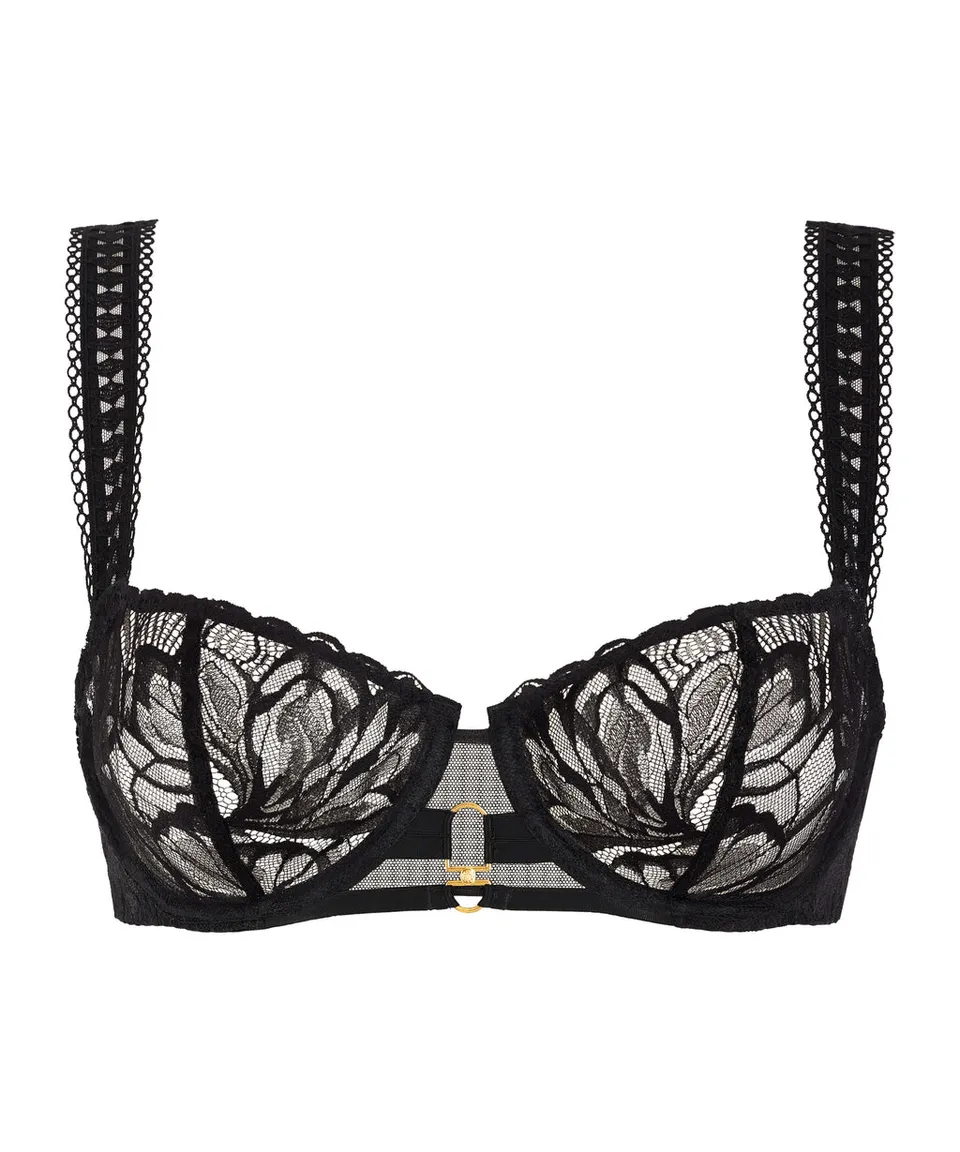 aubade-after-hours-soutien-gorge-demi-bonnets-armatures-noir image 1