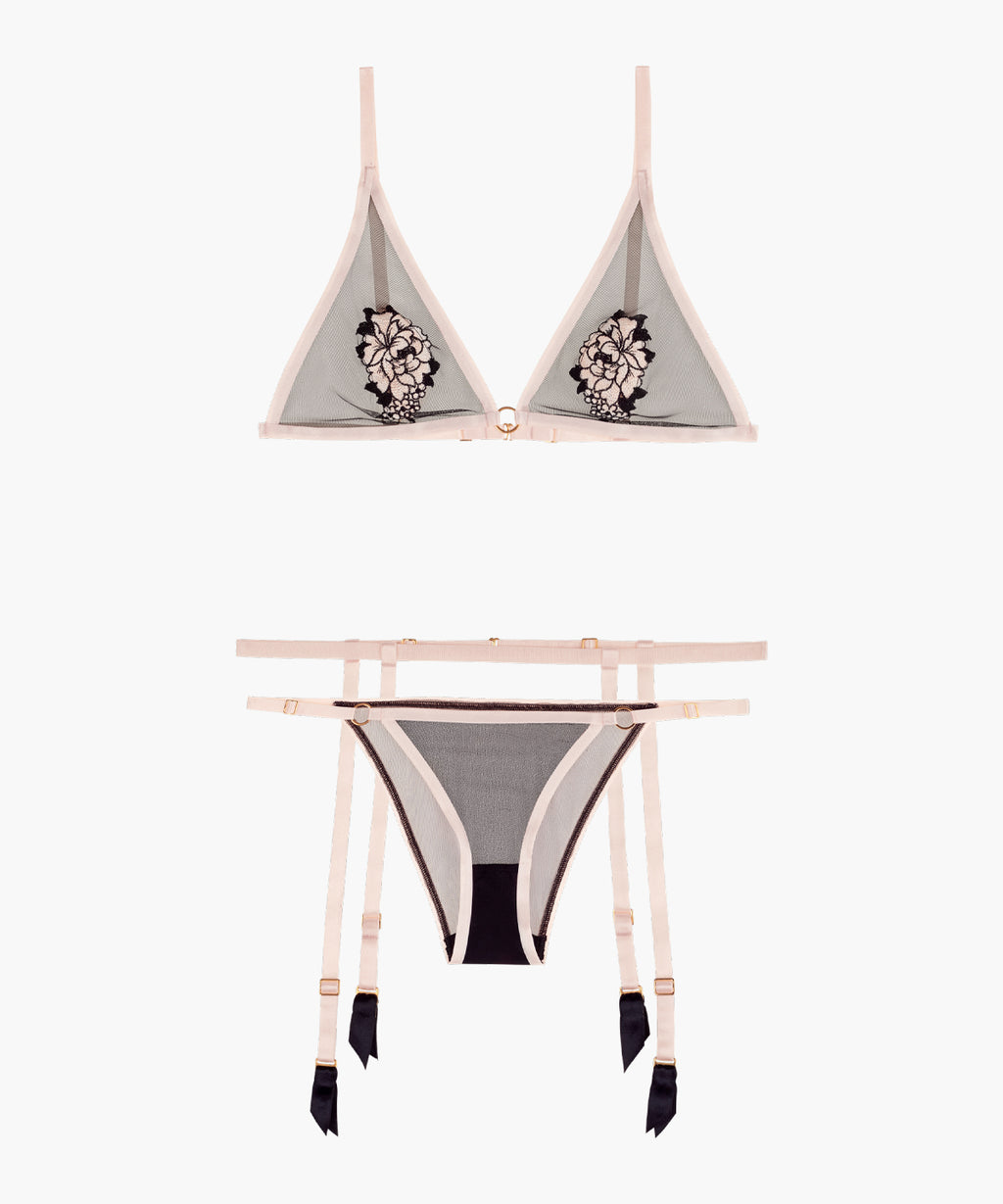 aubade-bo-te-d-sir-ensemble-3-pi-ces-rose-confidentiel image 1