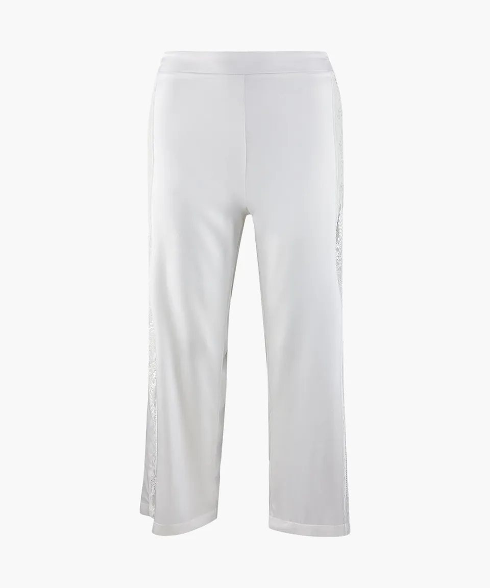 aubade-midnight-whisper-pantalon-opale-pantalon-fluide-en-soie-stretch-et-incrus image 1