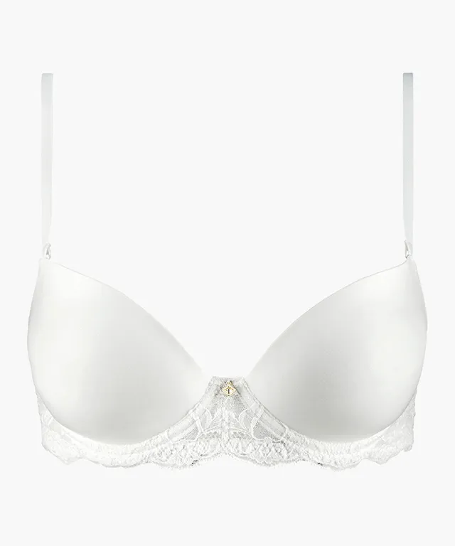 aubade-kiss-of-love-soutien-gorge-dos-nu-plunge-opale image 1