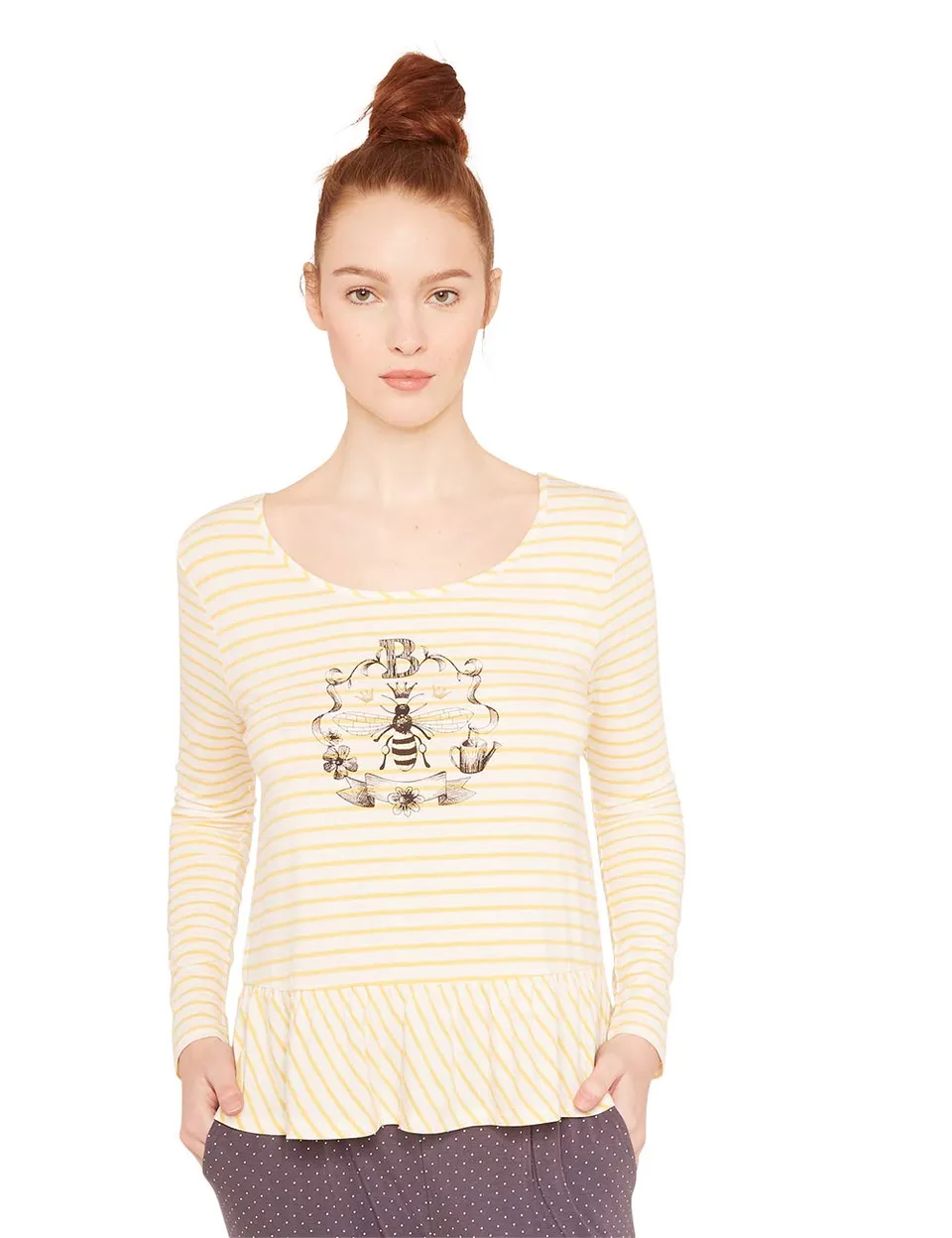 darjeeling-tutu-haut-de-pyjama-femme-cosy image 1