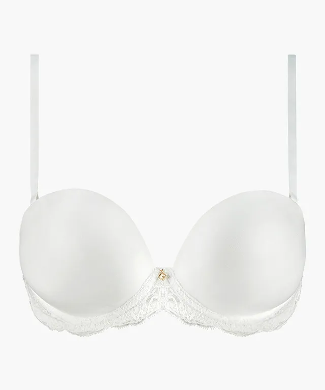 aubade-kiss-of-love-soutien-gorge-bandeau-plunge-opale image 1