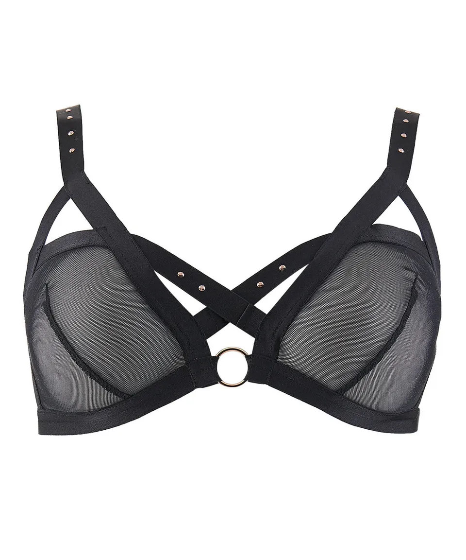 aubade-rencontre-anonyme-soutien-gorge-triangle-black image 1