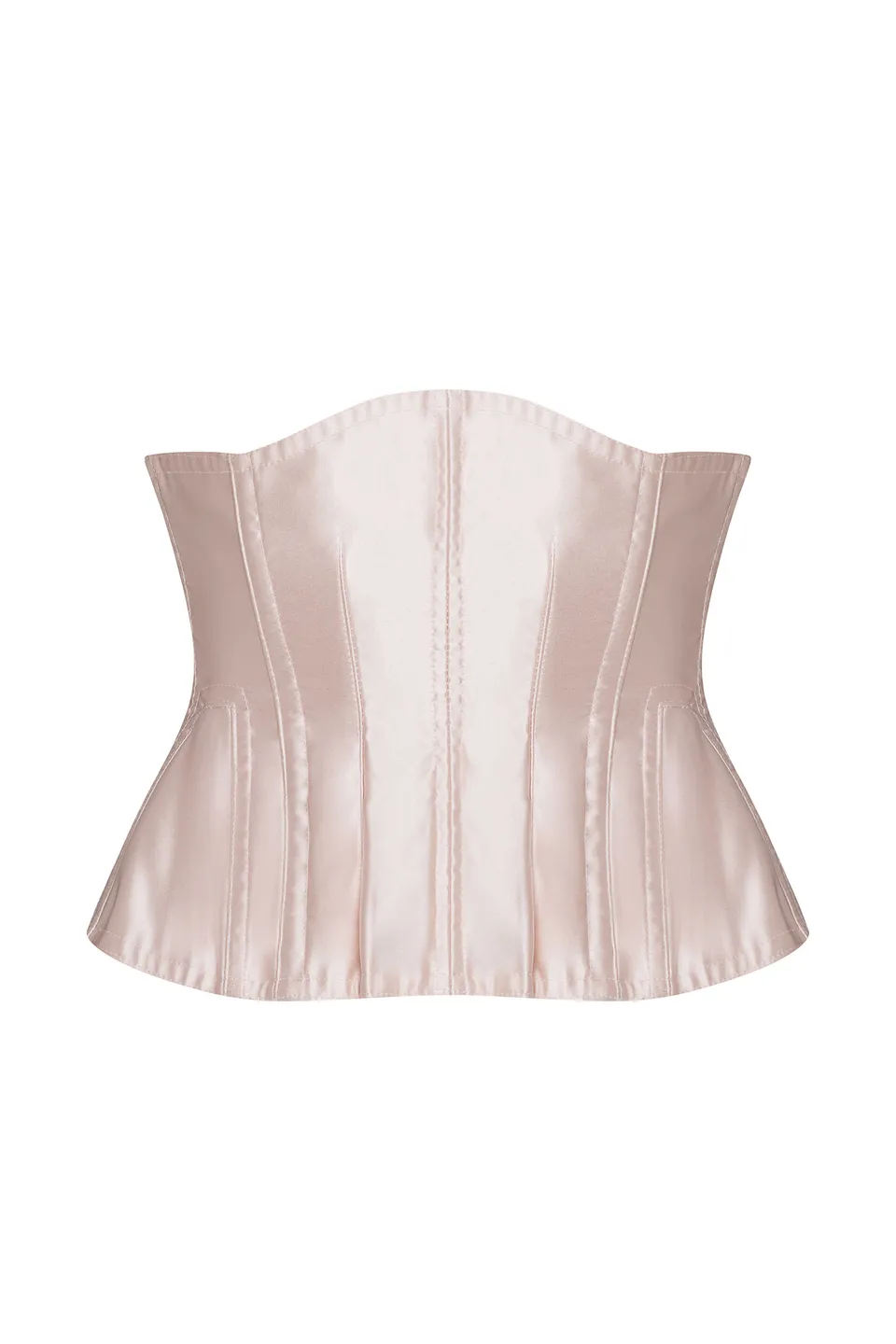 cadolle-exos-serre-taille-satin-rose image 1