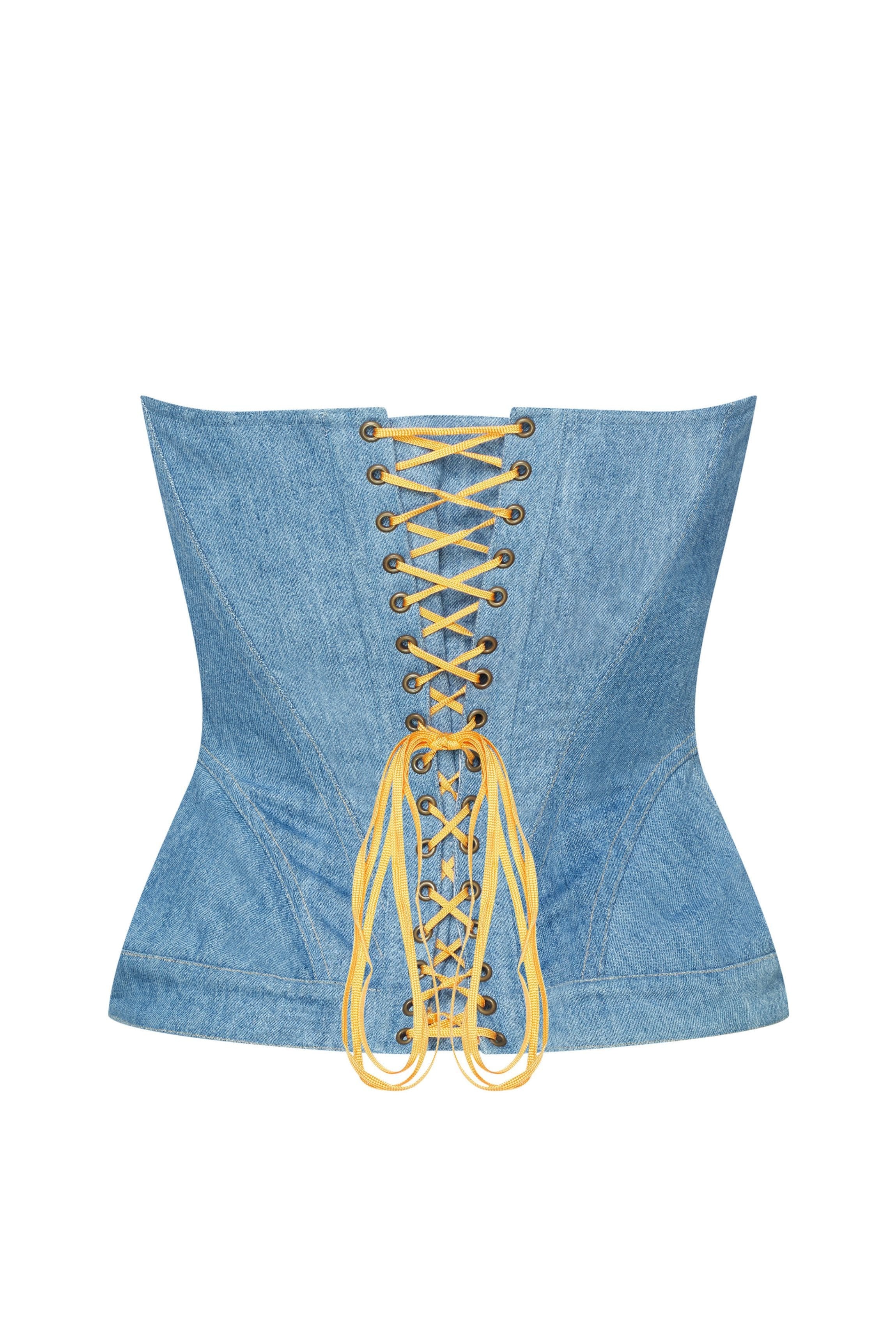 cadolle-corset-aloe-denim-bleu-la-age-dos image 2
