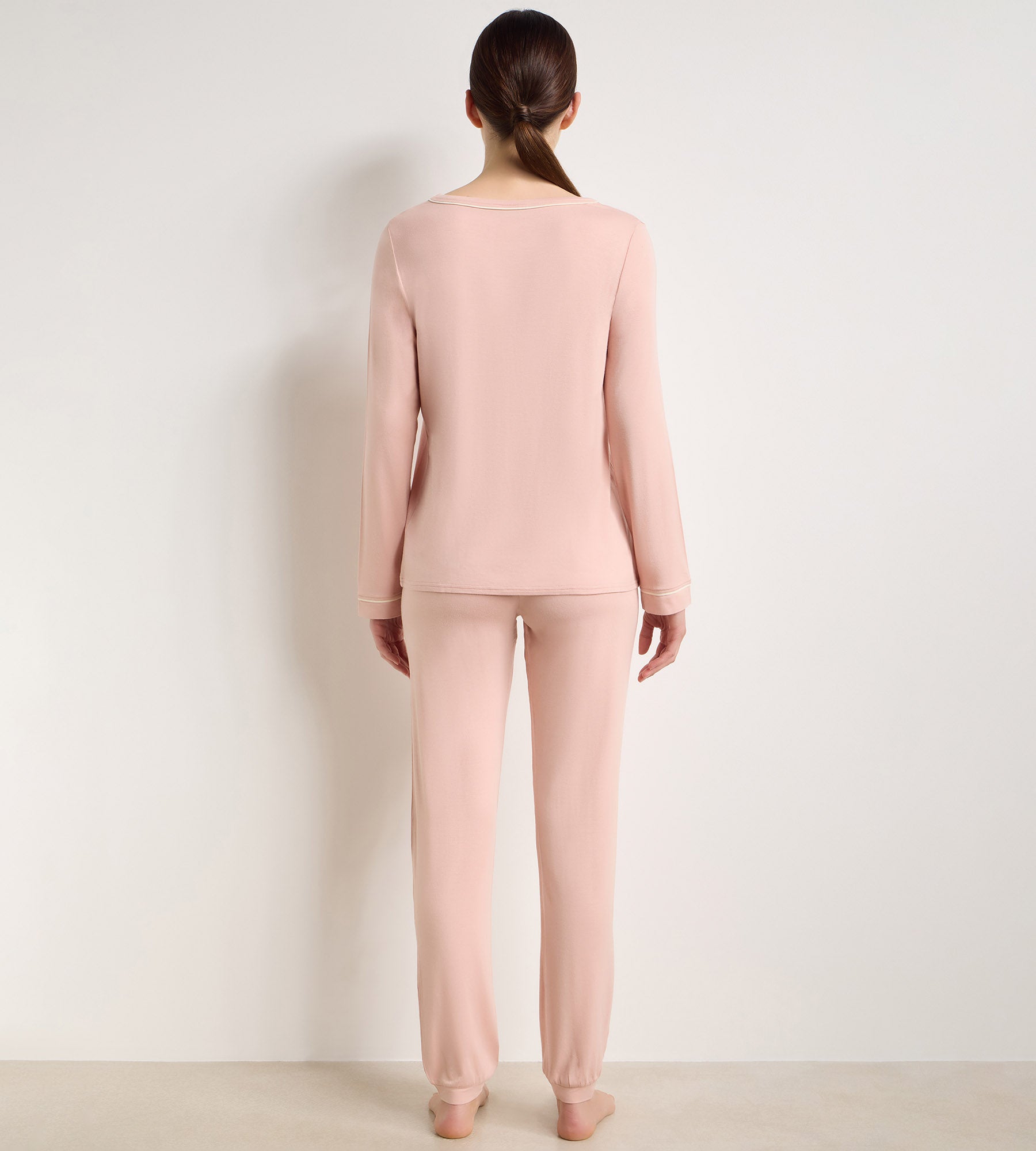 dim-soft-blush-jogging-de-pyjama-rose-poudr image 2