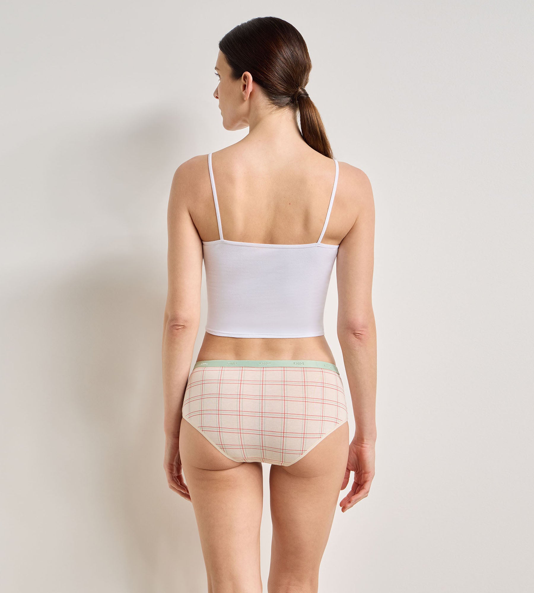 dim-les-pockets-lot-de-3-shortys-coton-fleurs-douces image 4