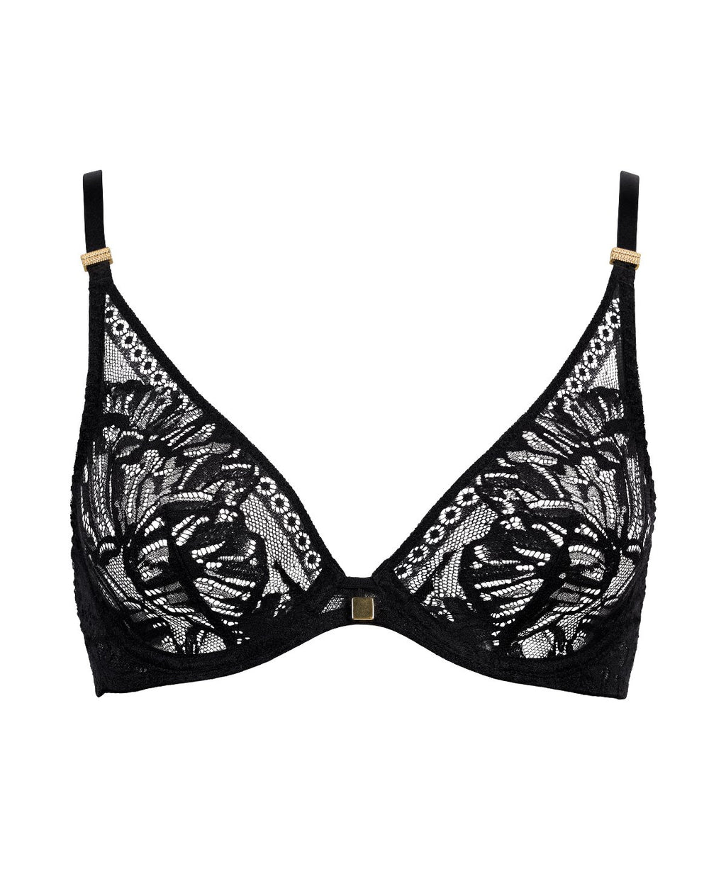 aubade-love-soul-soutien-gorge-triangle-avec-armatures-noir image 1