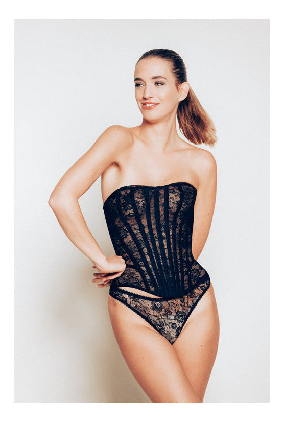 cadolle-malia-corset-noir-dentelle-la-age image 2