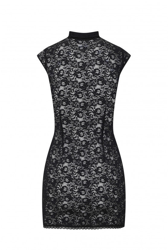 cadolle-meli-robe-dentelle-noire-robe-de-soir-e-lingerie image 3