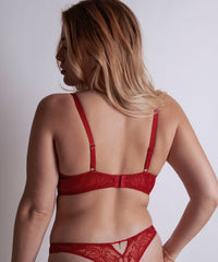 aubade-c-ur-corps-soutien-gorge-triangle-ultra-plongeant-rouge-rebelle image 7