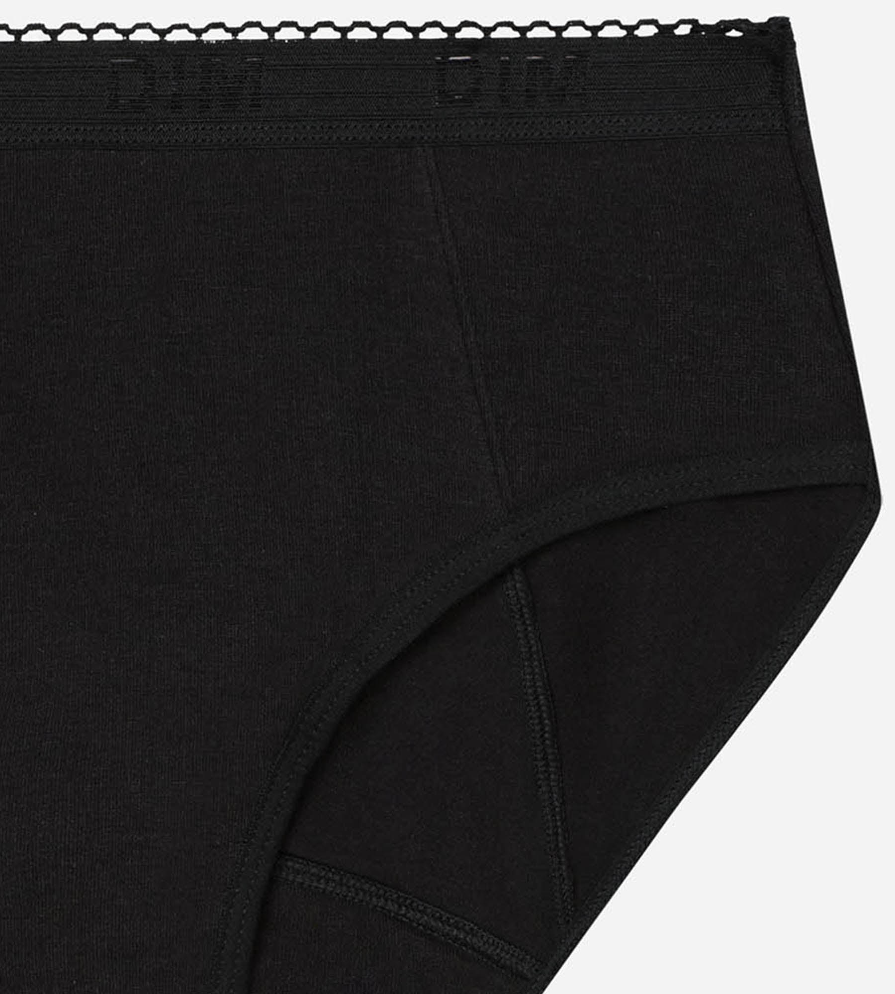 dim-protect-shorty-menstruel-coton-bio-noir-flux-tr-s-abondant image 3