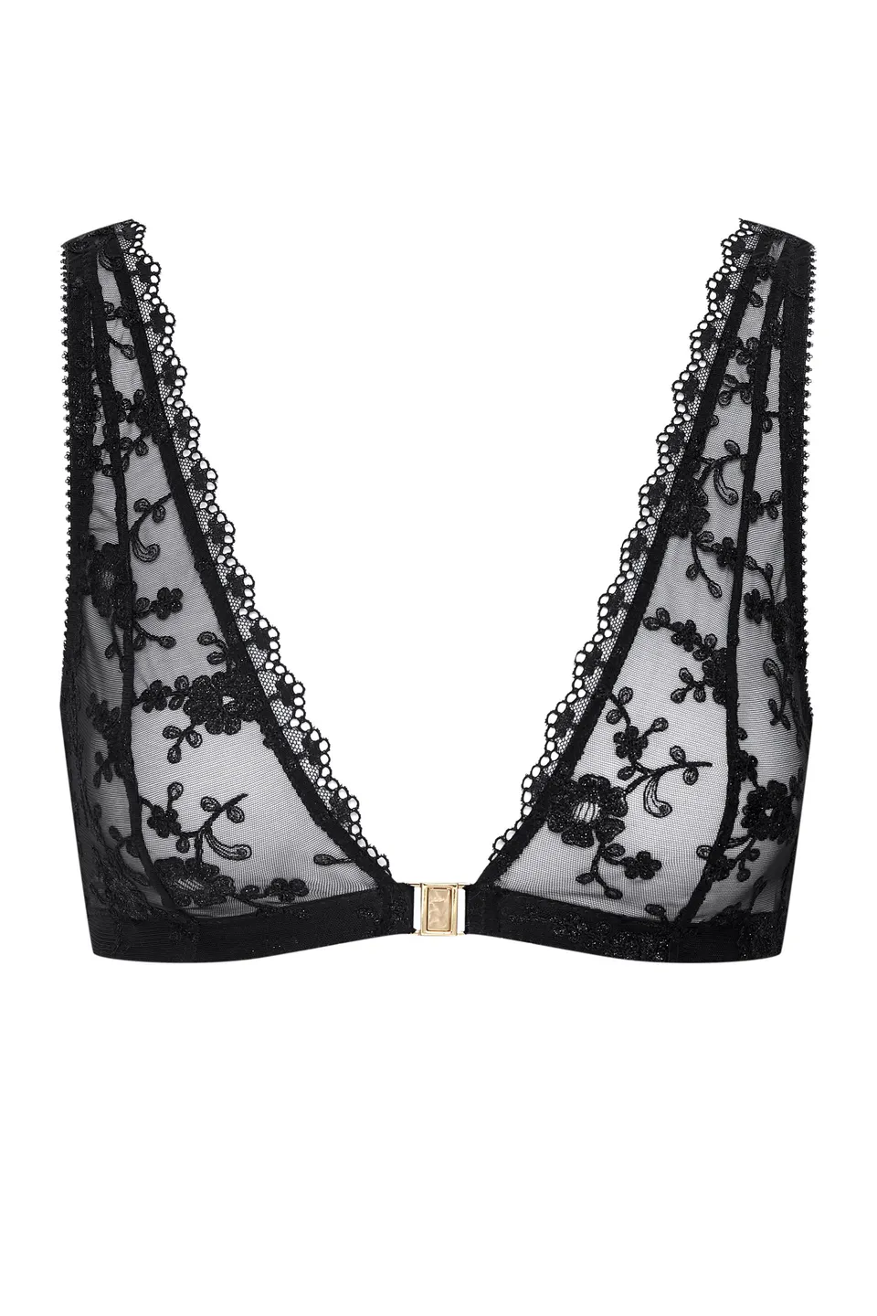 cadolle-clip-soutien-gorge-ouverture-devant-brod-noir image 1